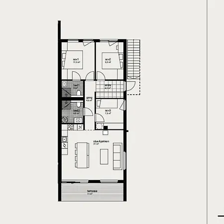 Ski In-out - 2022 Chalet - Favn Lejlighed